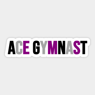 ACE GYMNAST Sticker